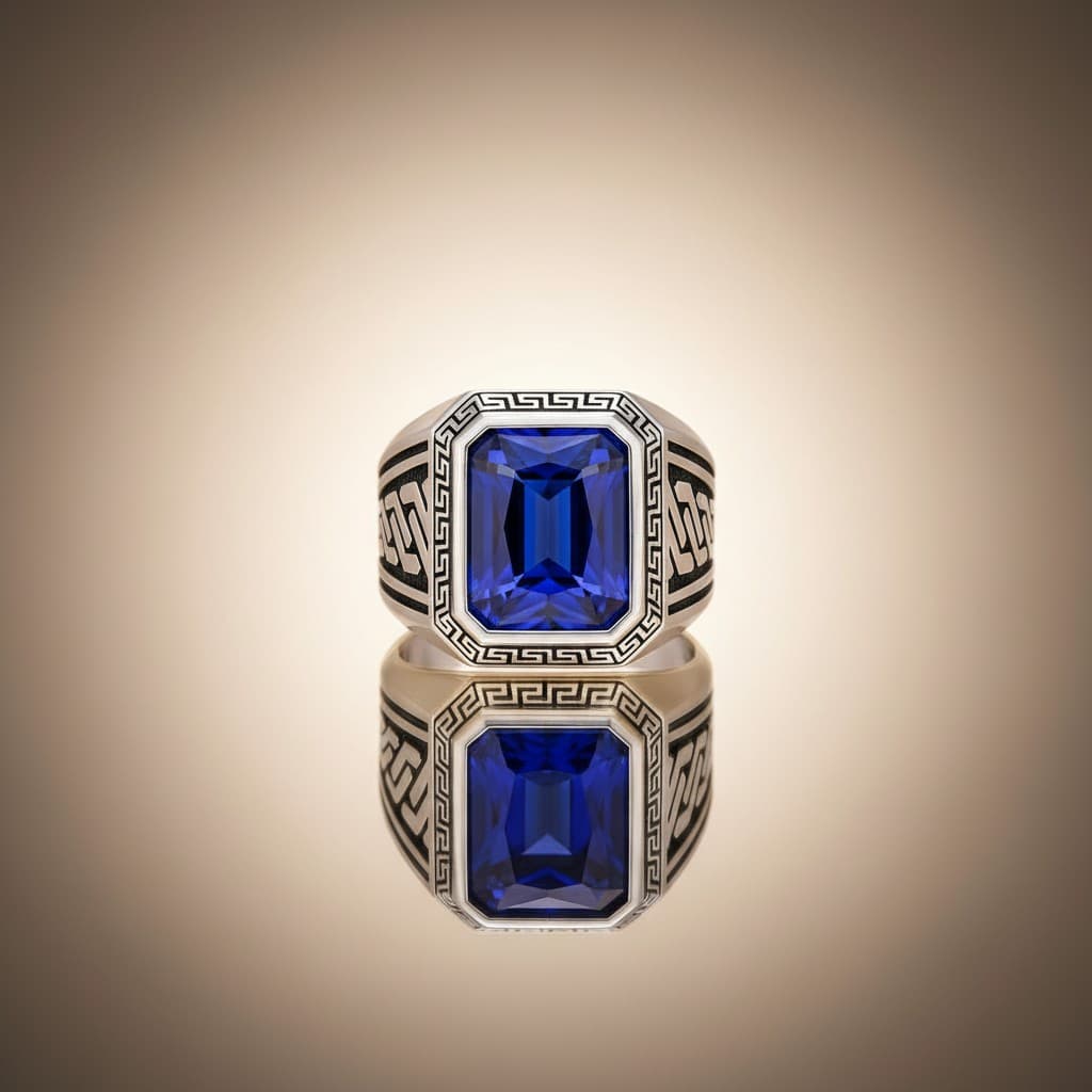 Blue Turkish Ring