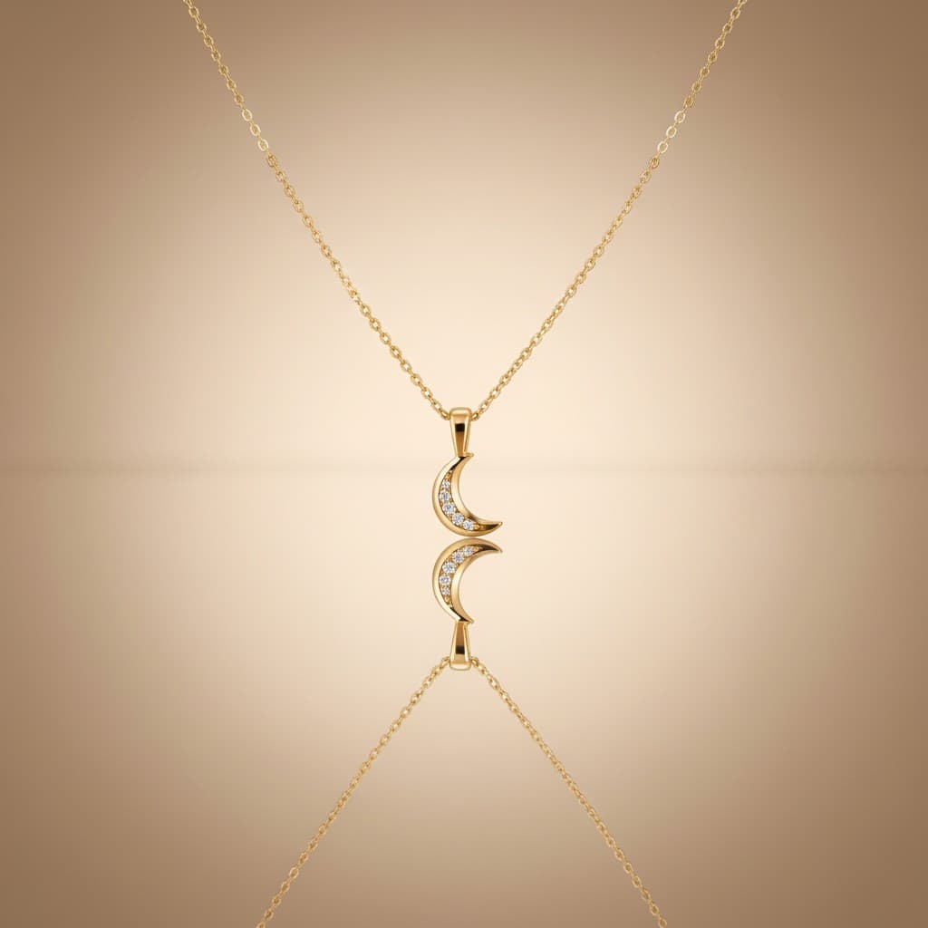 Diamond Crescent Moon