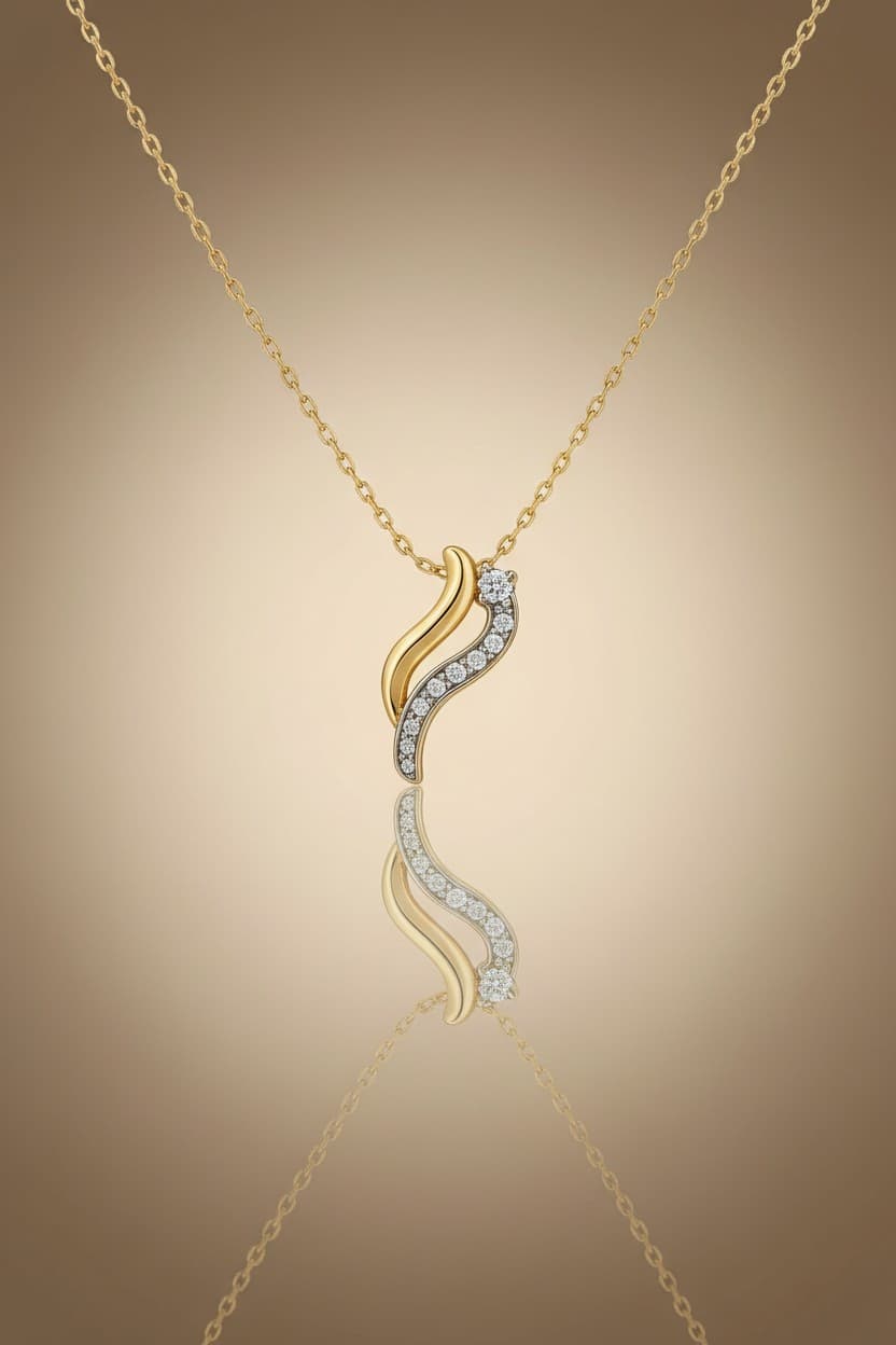 Diamond Encrusted Necklace