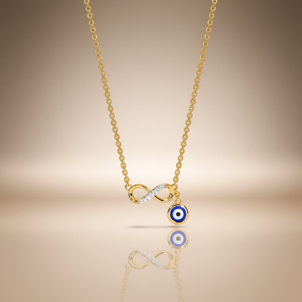 Evil Eye Infinity Necklac