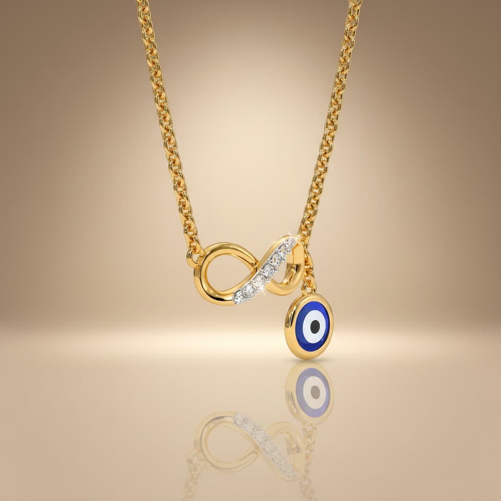Evil Eye Infinity Necklac