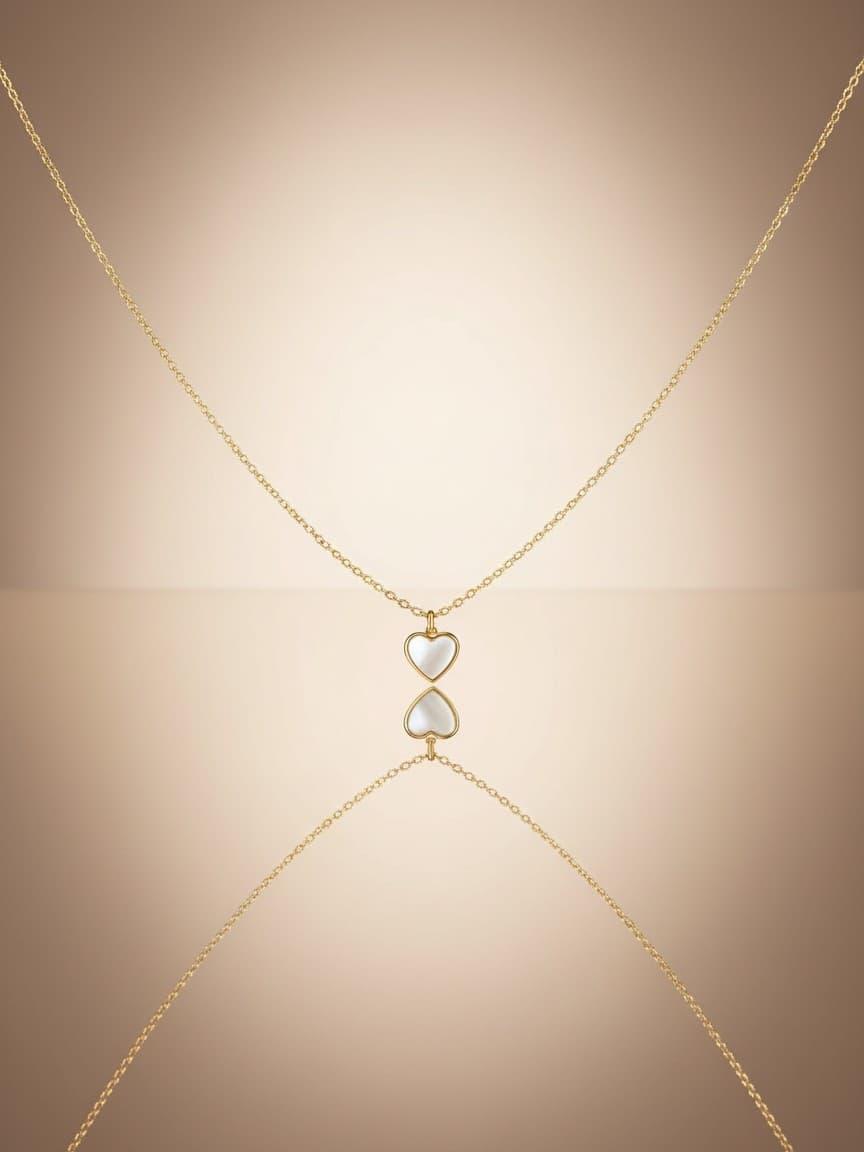 Minimal Heart Necklace