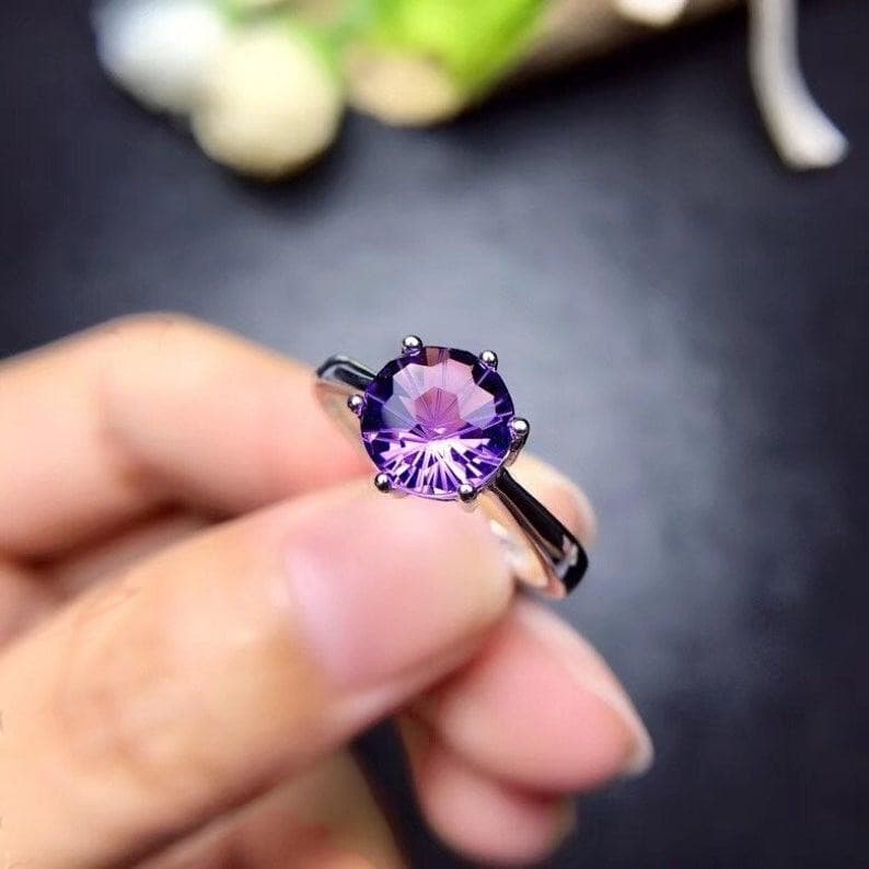 Morris Inpsired Amethyst