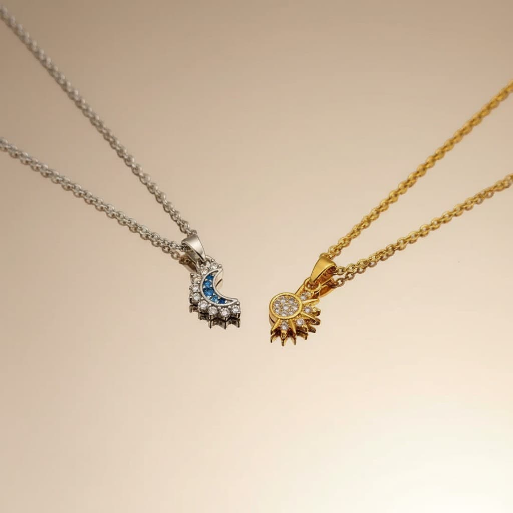 Sun and Soul Necklace by DURRÉ Detail