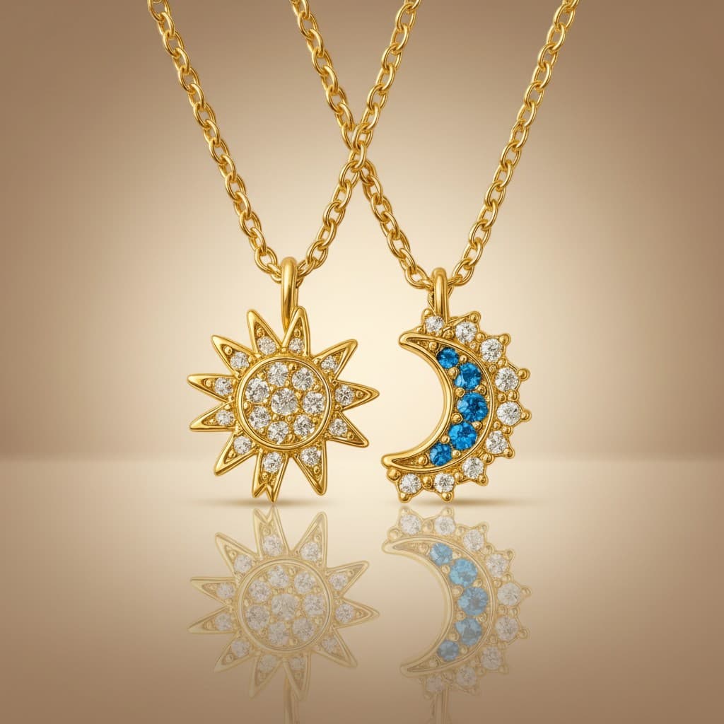 Sun and Soul Necklace by DURRÉ